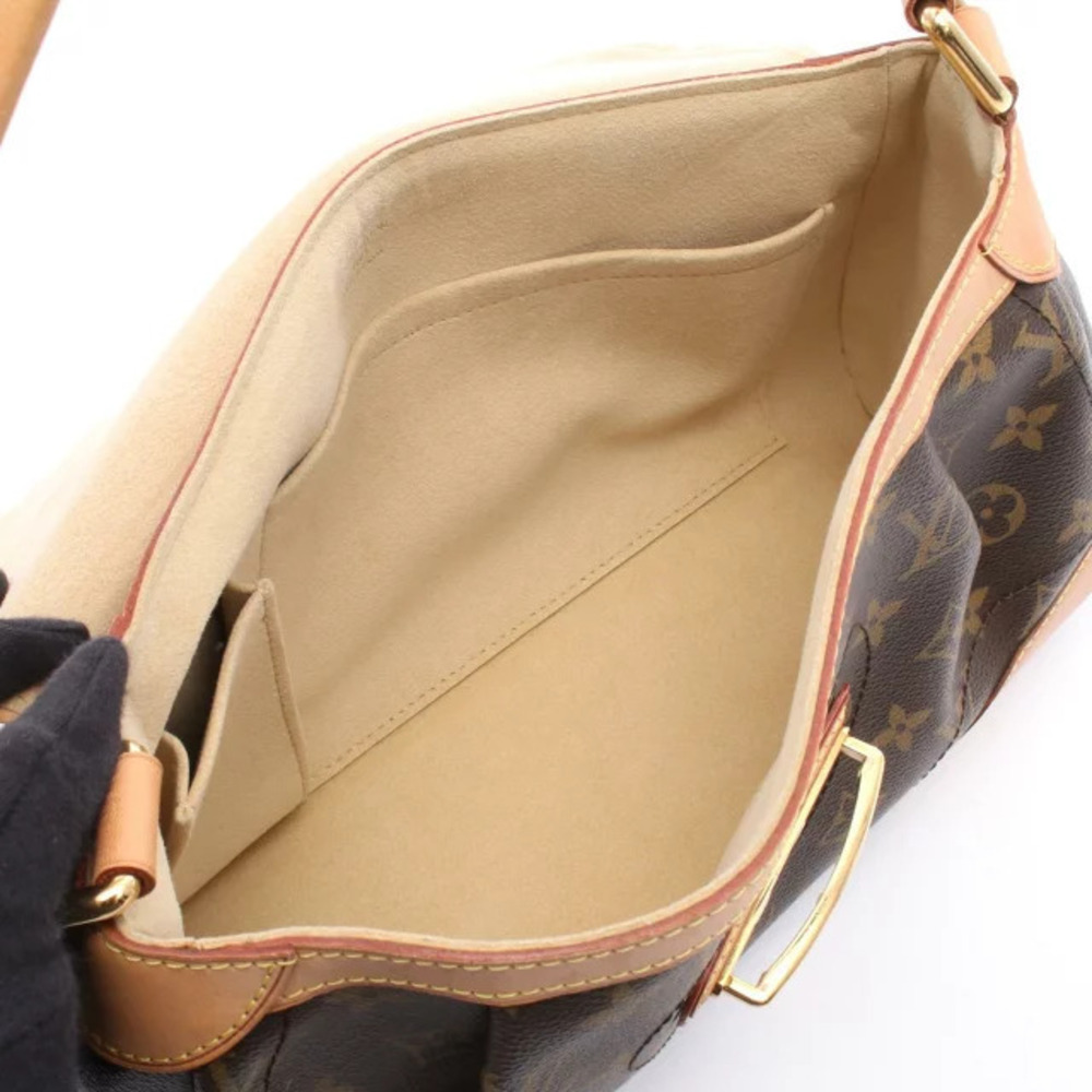 Louis Vuitton Beverly Canvas Leather Monogram Shoulder Bag Brown - Picture 3 of 7